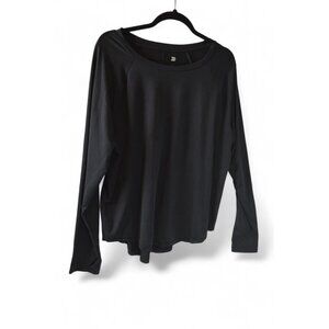 All In Motion Women’s Black Long Sleeve Shirt Size XXL Activewear Top
